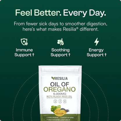 Resilia® Oil of Oregano Softgels